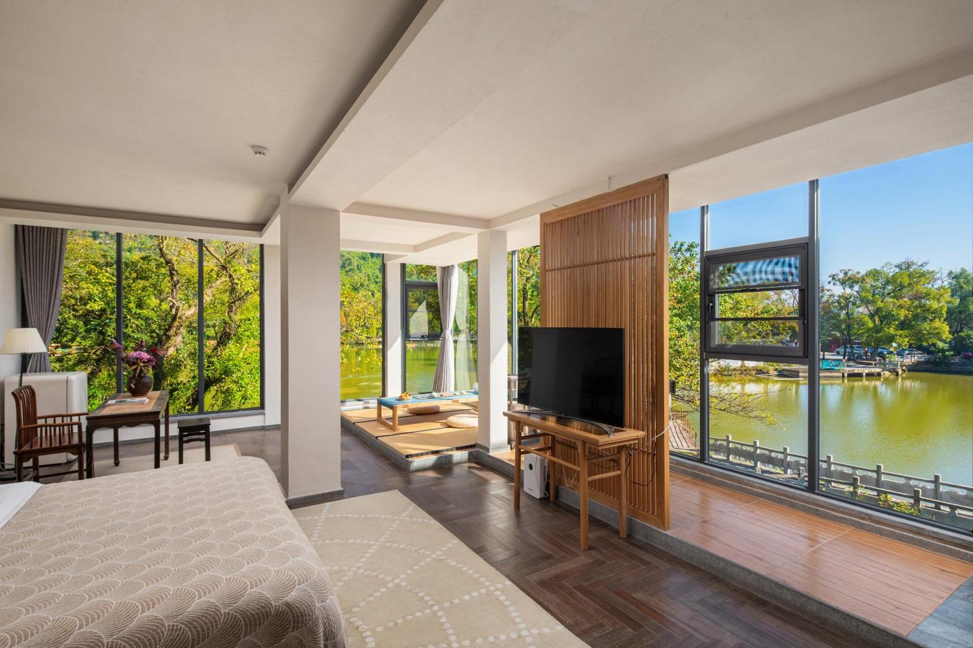 Guilin Heshe Lakeside Resort-Free Pick Up Service Stay Two Nights Exterior foto