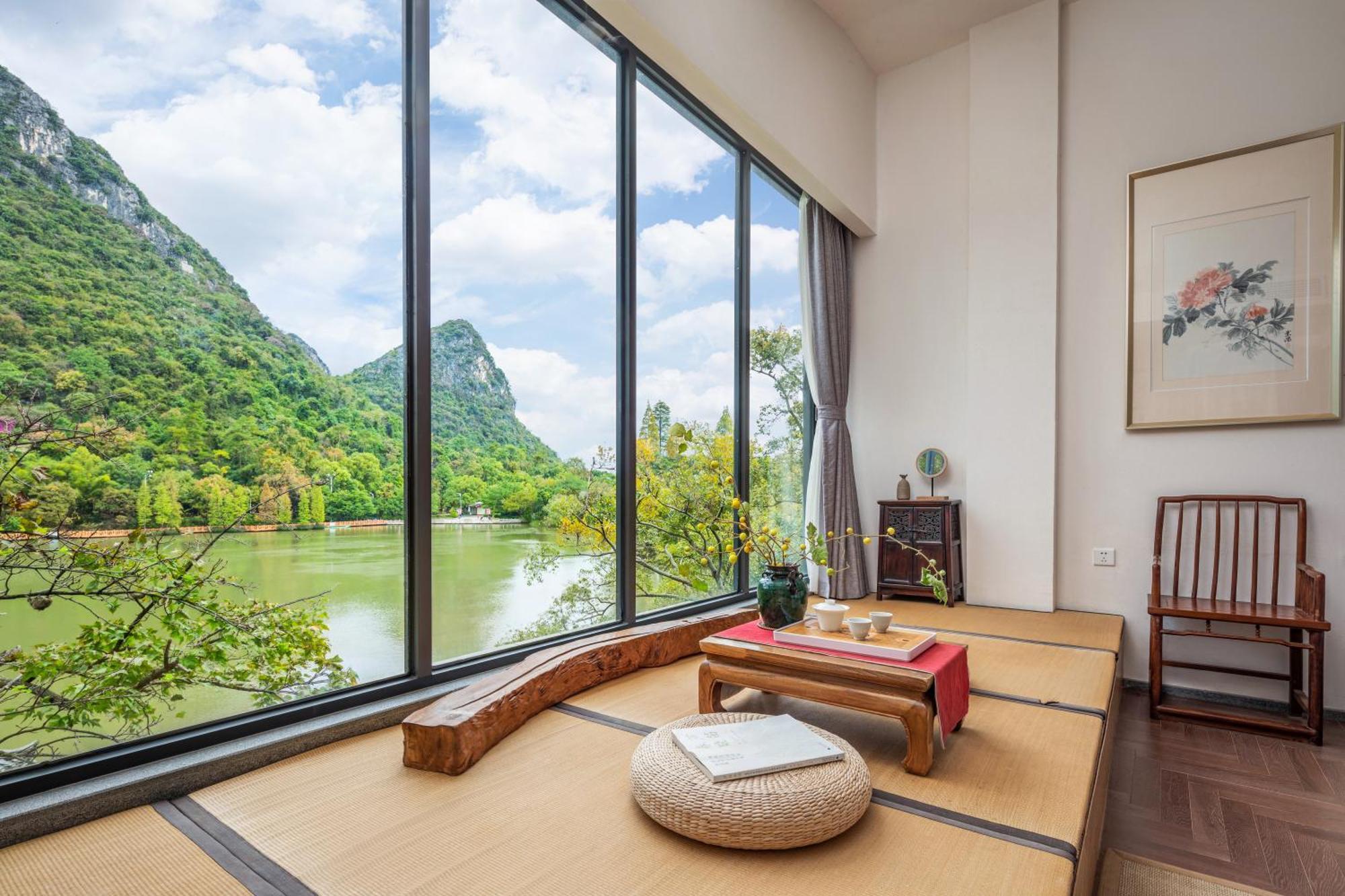 Guilin Heshe Lakeside Resort-Free Pick Up Service Stay Two Nights Exterior foto