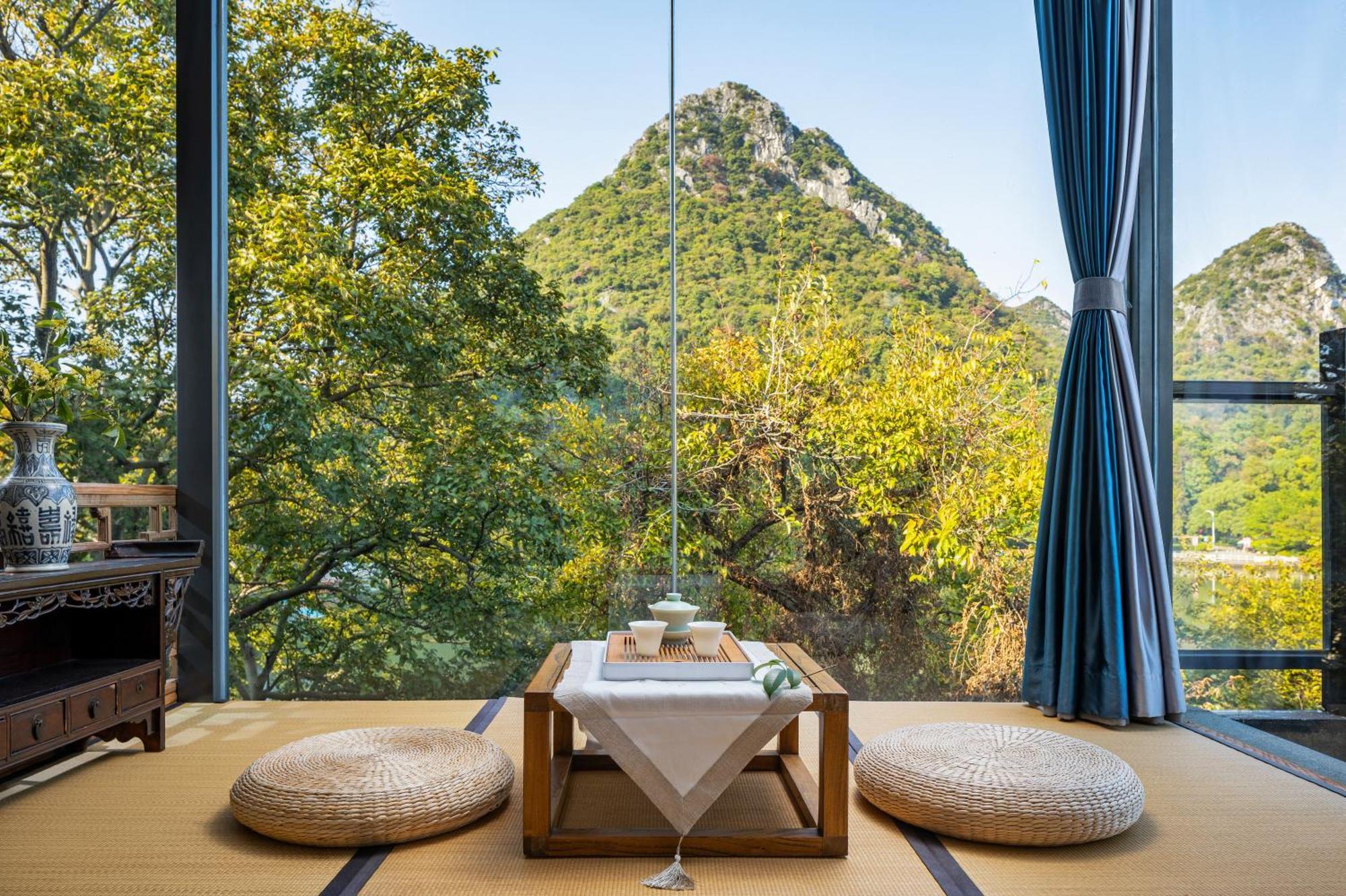 Guilin Heshe Lakeside Resort-Free Pick Up Service Stay Two Nights Exterior foto