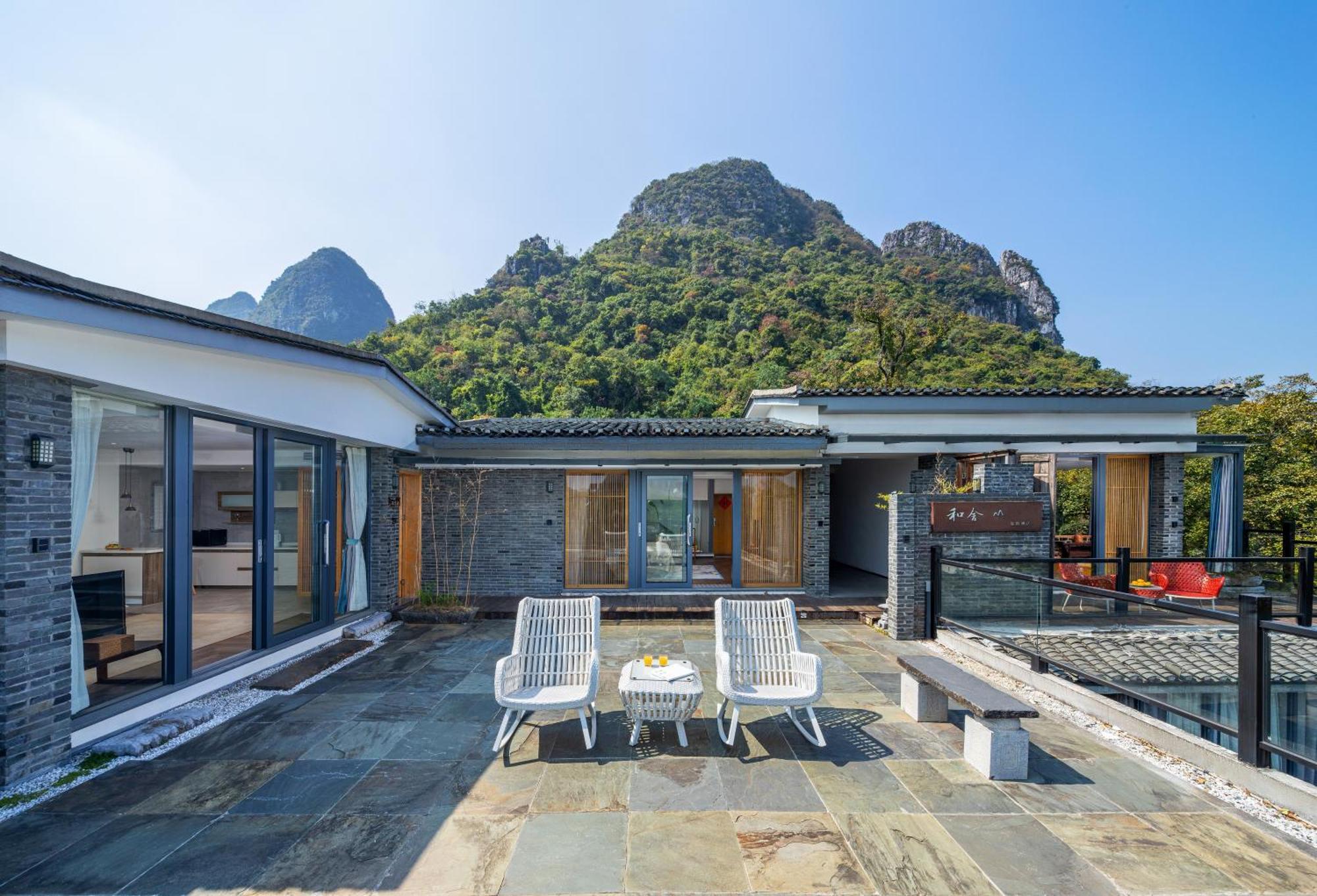 Guilin Heshe Lakeside Resort-Free Pick Up Service Stay Two Nights Exterior foto