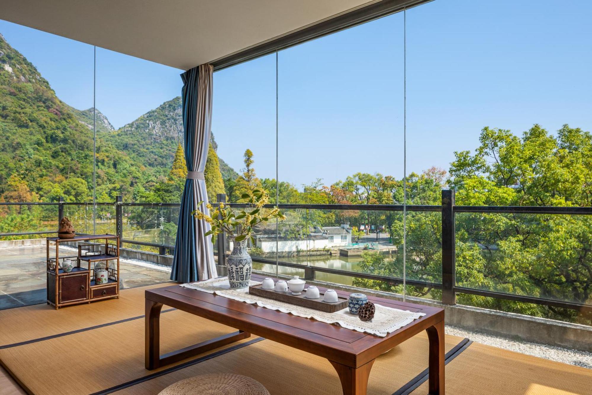 Guilin Heshe Lakeside Resort-Free Pick Up Service Stay Two Nights Exterior foto